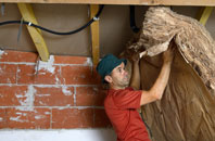 Fontmell Parva tapered roof insulation